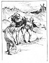 ''A mad man, or that feigned mad to bee,<BR>
Drew by the haire along upon the grownd<BR>
A handsom stripling with great crueltee,<BR>
Whom sore be bett.''